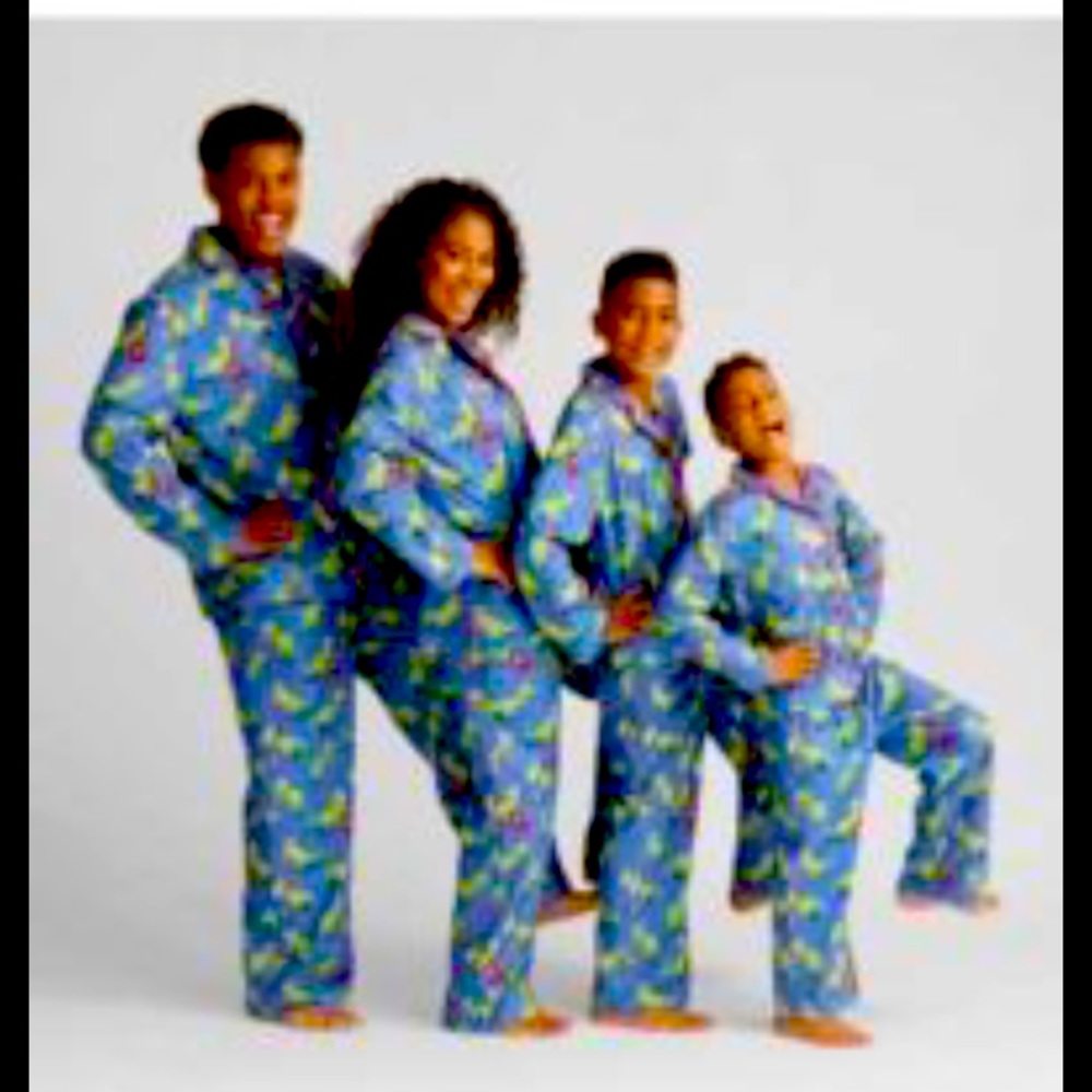 Men’s xxl nite nite munki munki brand Dino holiday pajama set